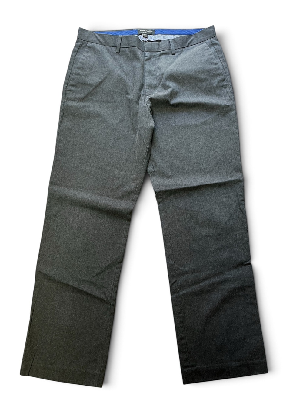 Banana Republic Men's size 36 x 32 Charcoal Straight dress pants